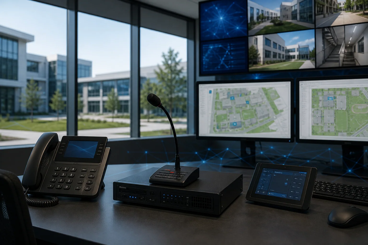 Audio IP/SIP para edificios y operaciones multisede