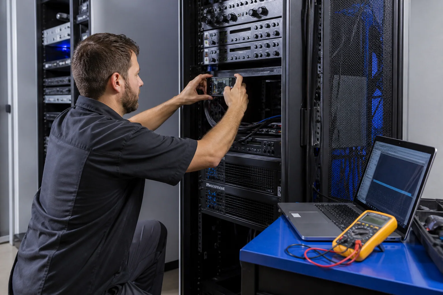 Tecnología de audio aplicada a Describe la incidencia con información útil.