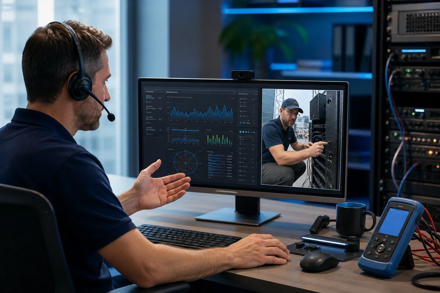 Tecnología de audio aplicada a Acompañamiento durante todo el proceso.